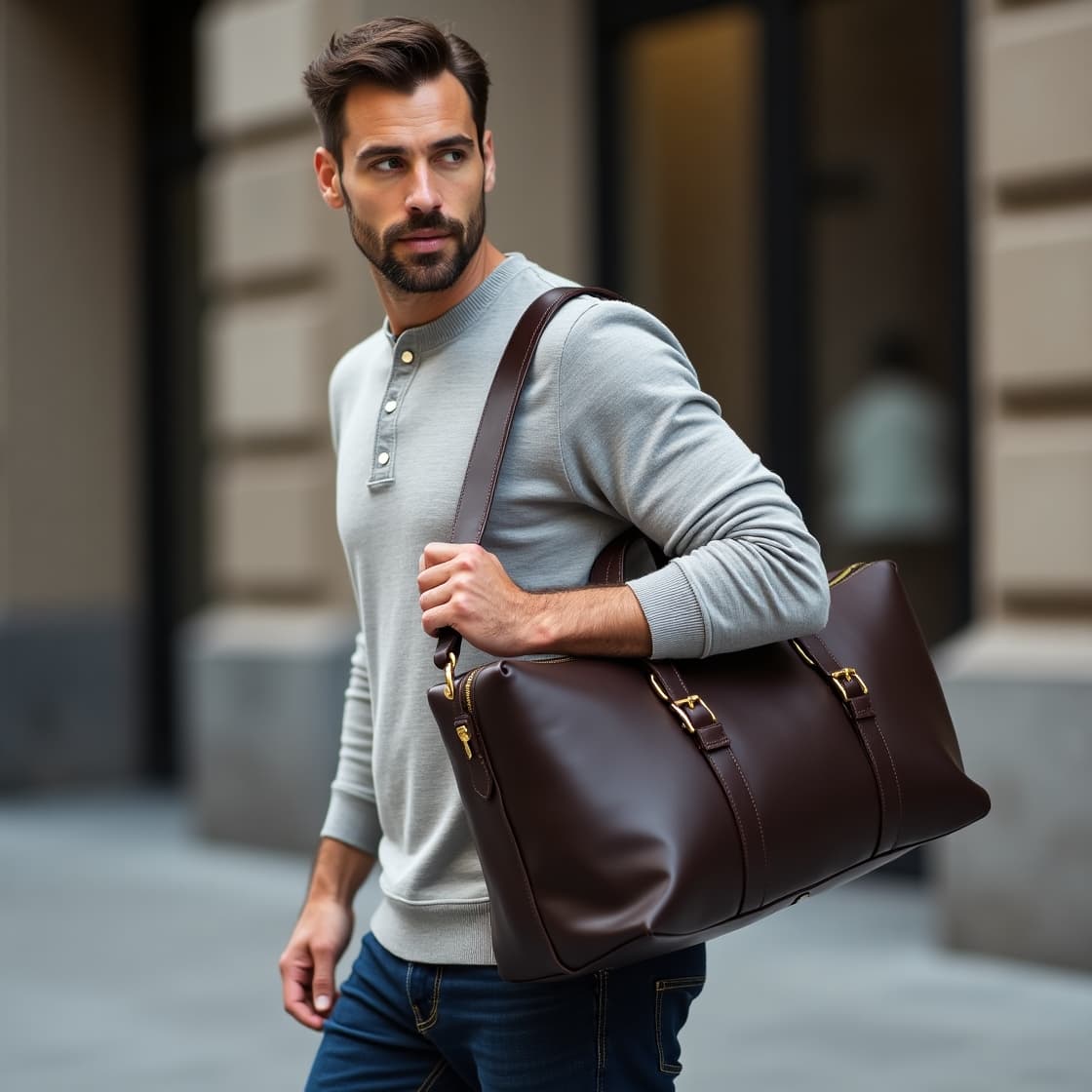 Man with Bag